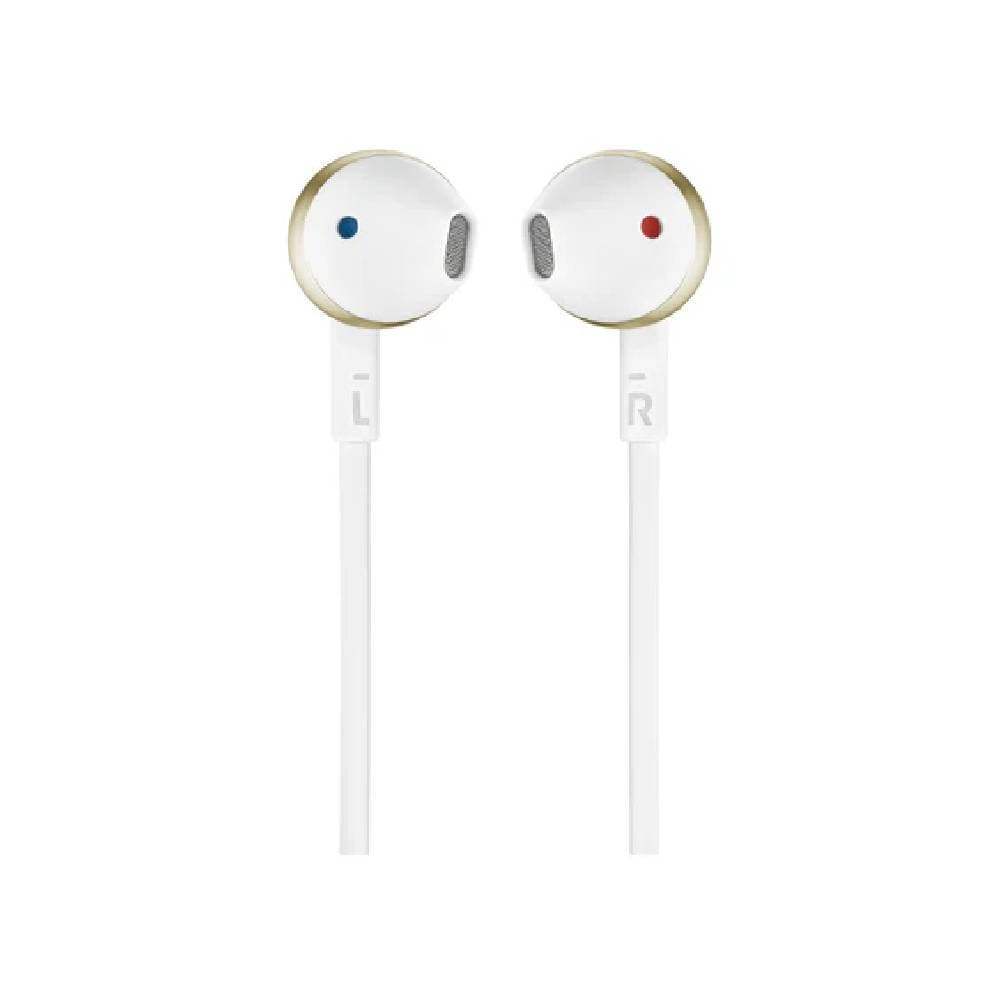 Jbl Tune 205 Wired Earphones, Microphone -Gold