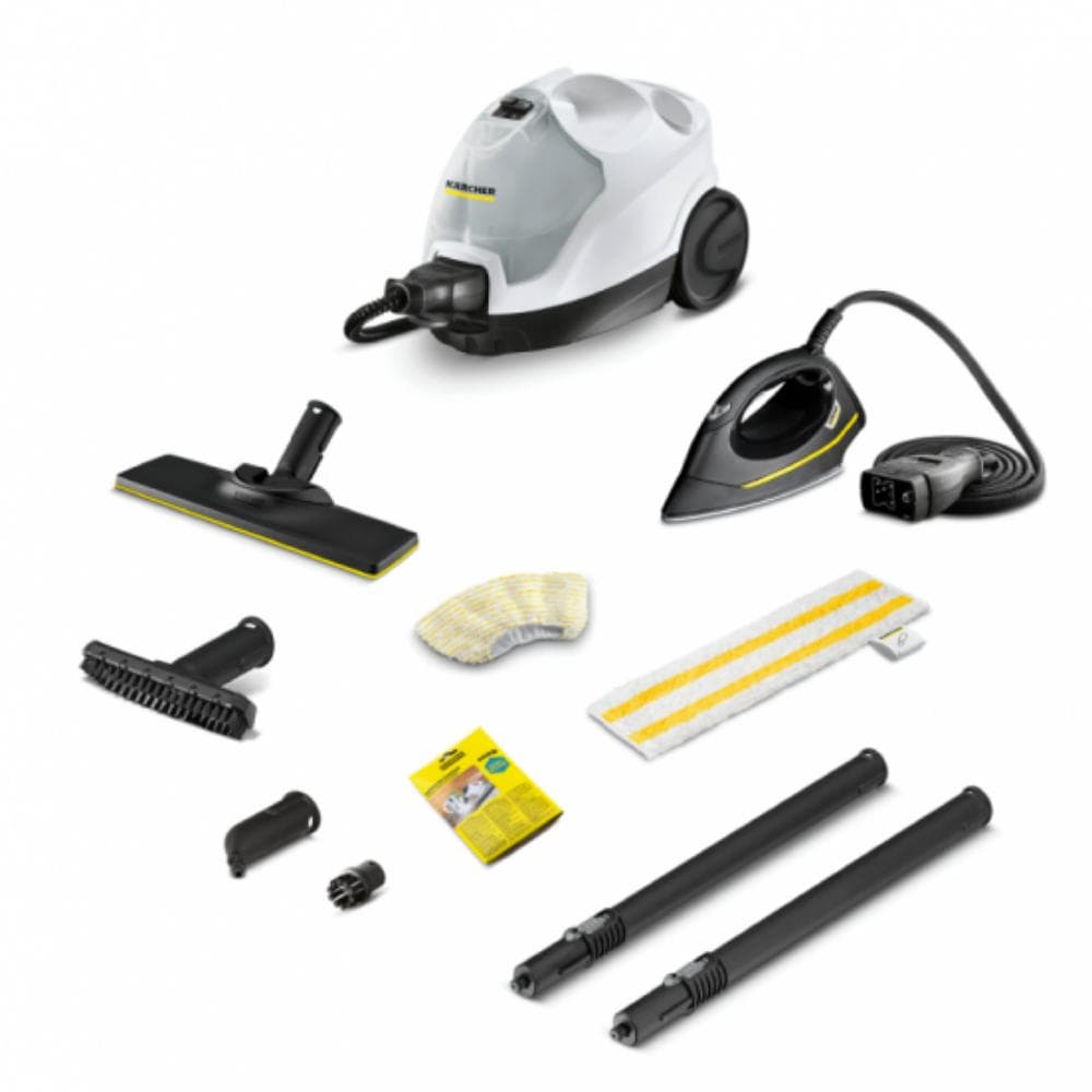 Karcher SC 4 Easy Fix Iron Steam Cleaner with iron kit - white