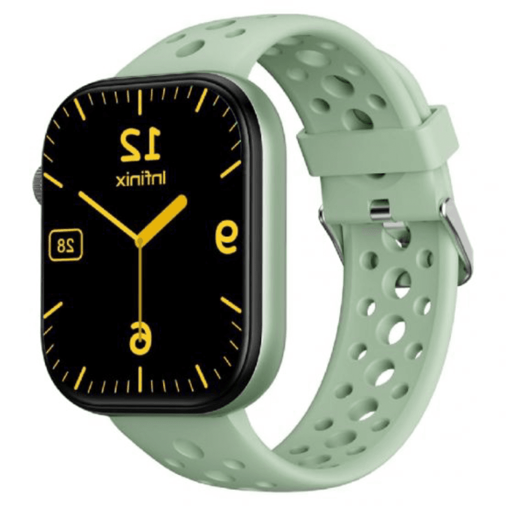 Infinix H4 XW4L Smart Watch - Olive