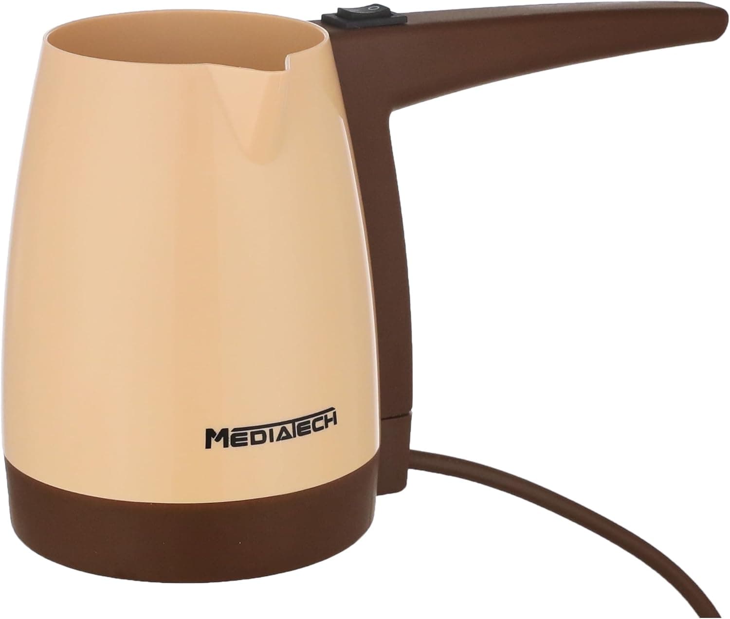 ماكينة تحضير قهوة تركي ميديا تك، 330 مل، MT-CM10 - بيج