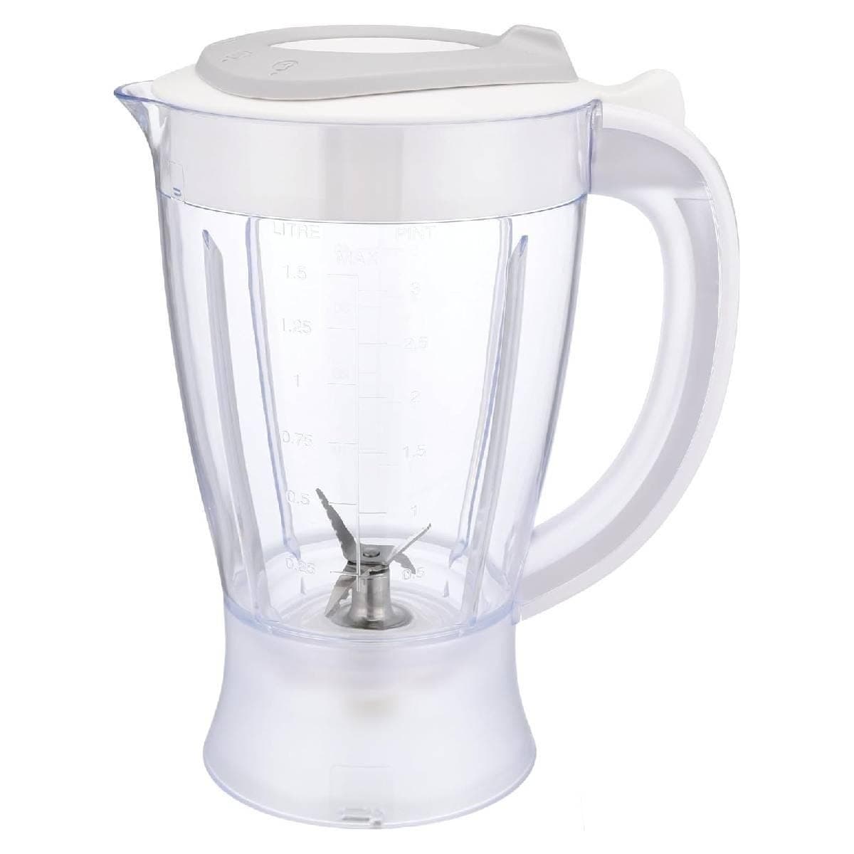 Armadillo Food Processor, 1.5 Liter, 1000 Watt - White, ARM-SDA-KM-WH-0000