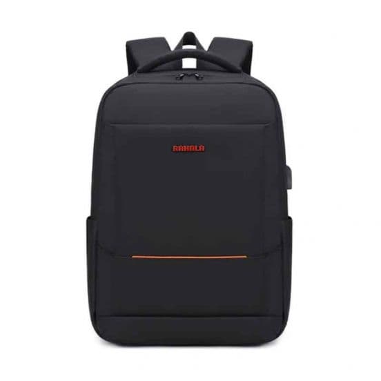 Rahala Laptop Backpack, 15.6 Inch - Black, A901