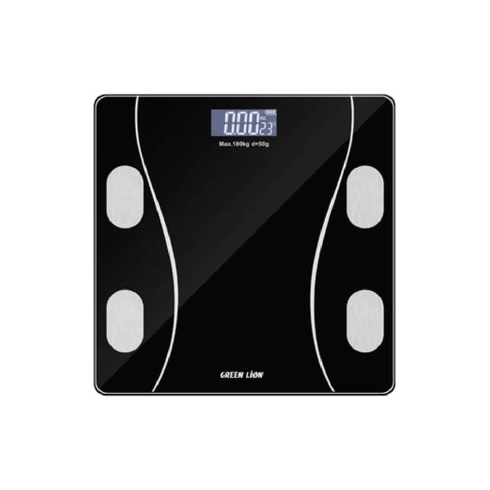 Green Lion Digital Body Scale 18 LCD Display - Black