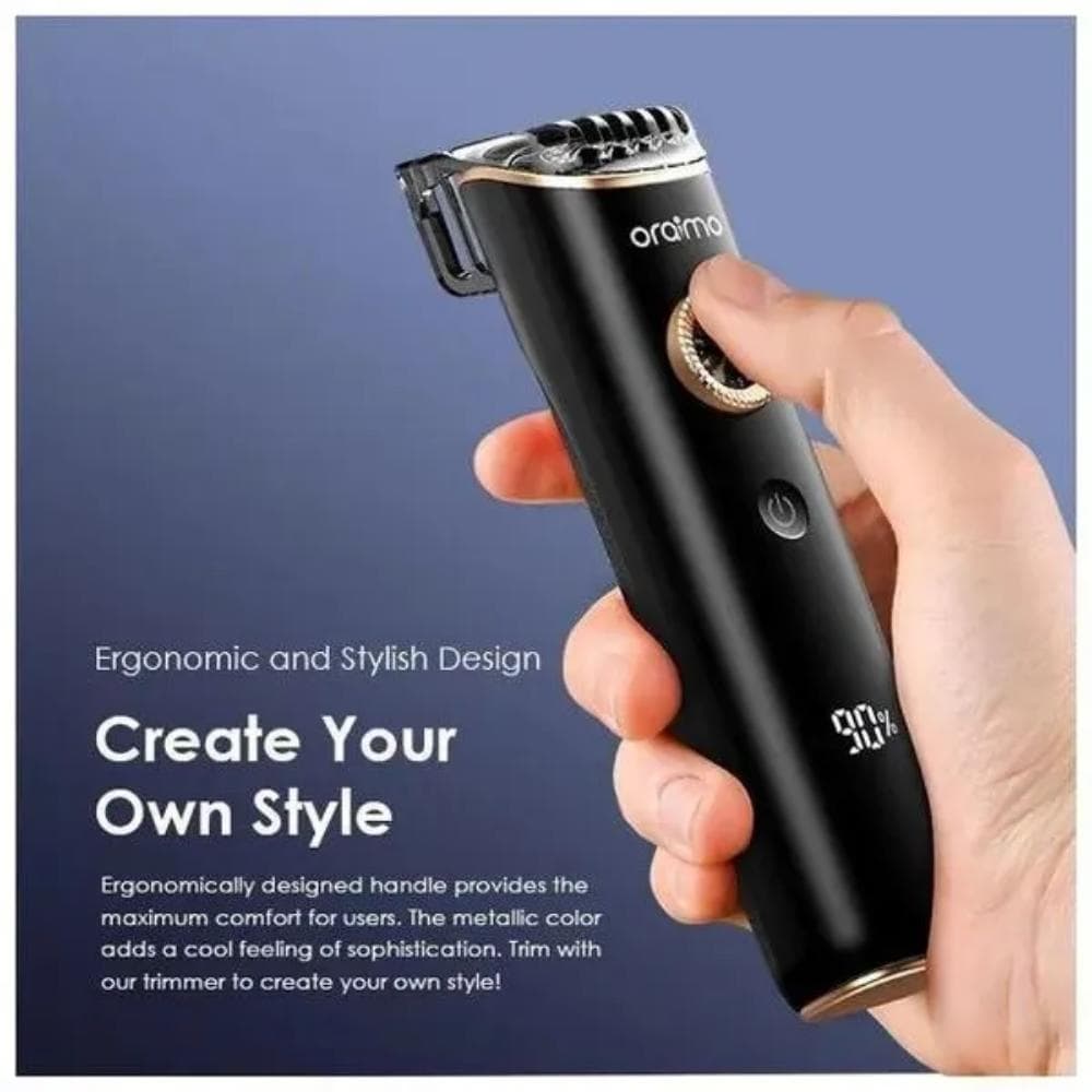 Oraimo SmartTrimmer 2 Classy Adjustable Trimmer, IPX7, OTR-221 - Black