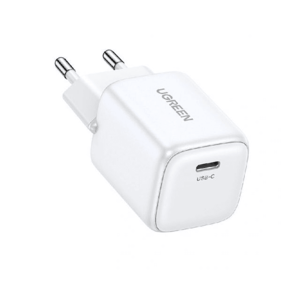 UGREEN Nexode GaN Wall Charger with USB-C PD Port, 20W, White - CD318