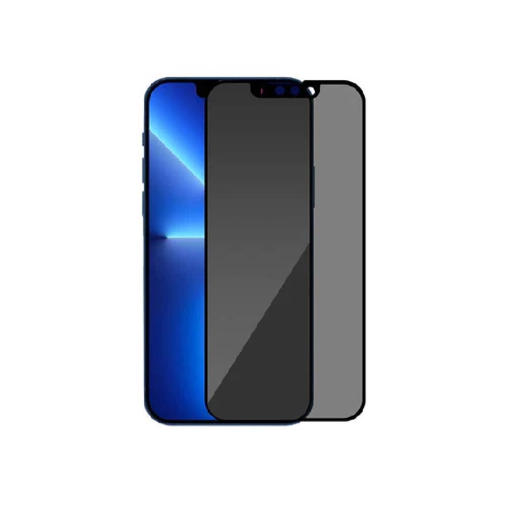 BayKron For iPhone 13/13 Pro Premium E2E Privacy Edge to Edge Anti-Bacterial Protection-black