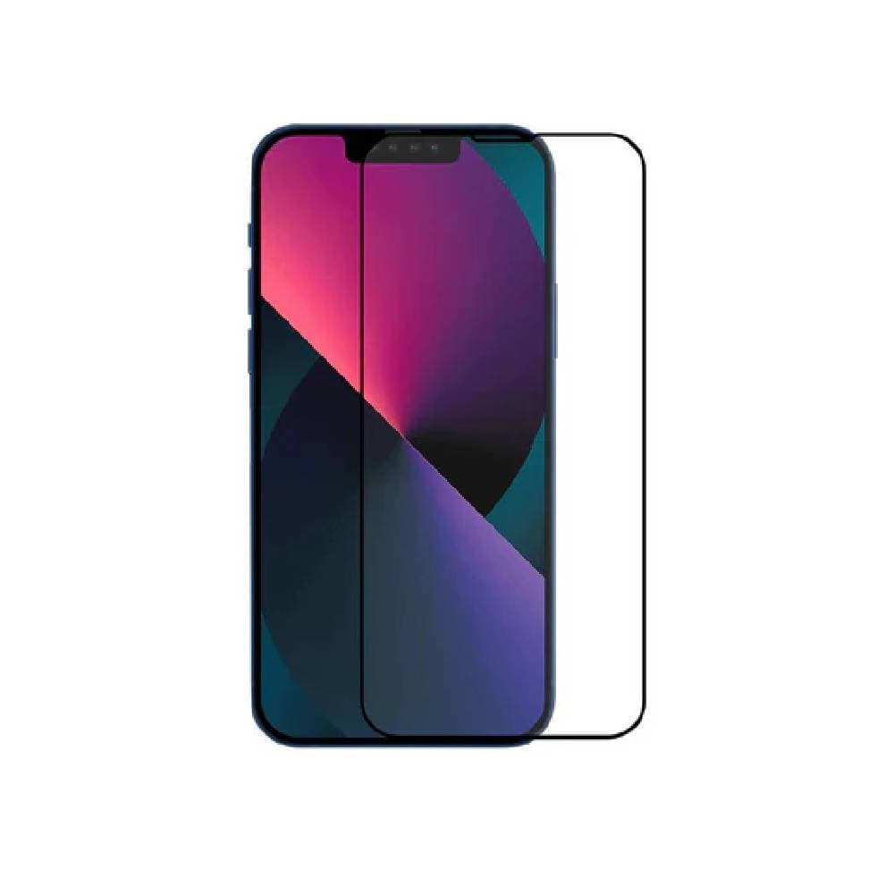 BayKron For iPhone 13 Pro Max Premium E2E Clear Edge to Edge Anti-Bacterial Protection-Clear