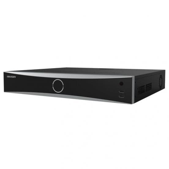 Hikvision NVR 16-Ch, 4K,1U K Series AcuSense, DS-7616NXI-K2 - Black