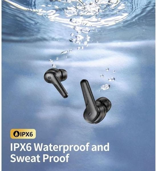 Choetech In-Ear Earbuds, 300 mAh, Black - BH-T17