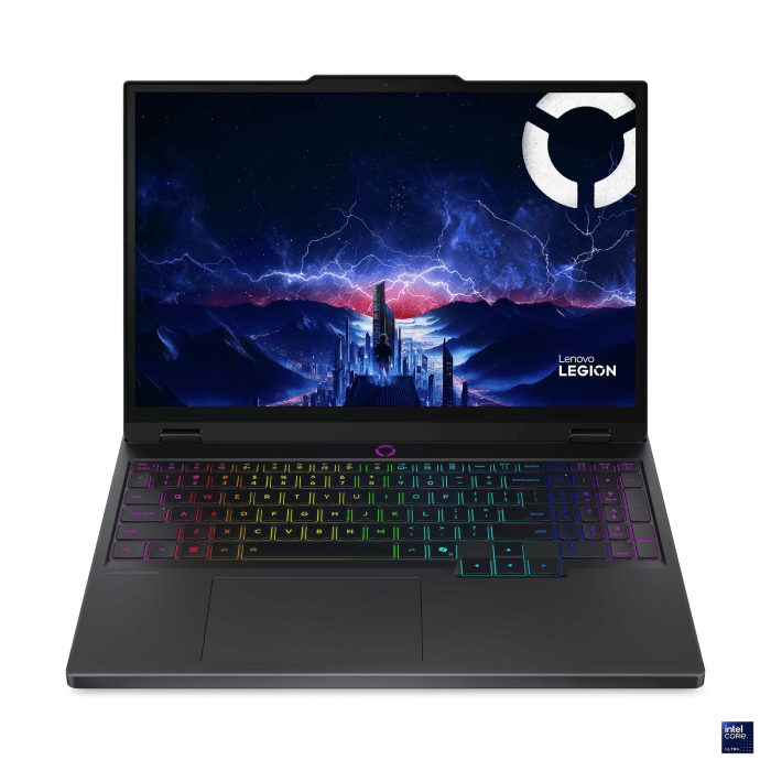 Lenovo Legion 5 83LY0099ED Laptop, i7-13650HX, 24GB RAM, 512GB SSD, RTX 5050 8GB Graphics, 15.3" sRGB 165Hz Display, Windows 11, 83LY0099ED - Black