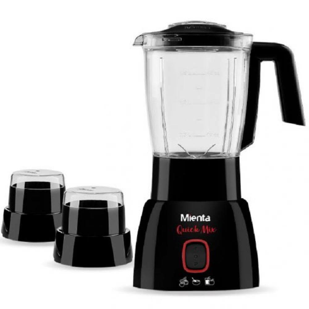 Mienta Electric Blender, 400 Watt, 1.5 Liter, BL1261B - Black