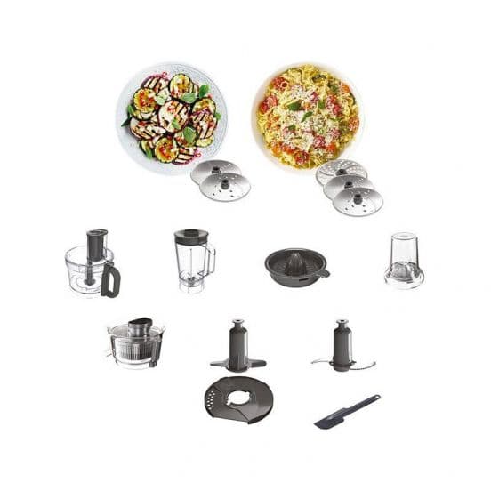 محضر طعام كينوود MultiPro ExpressTM قوة 1000 واط ، متعدد الالوان - FDP65.750WH