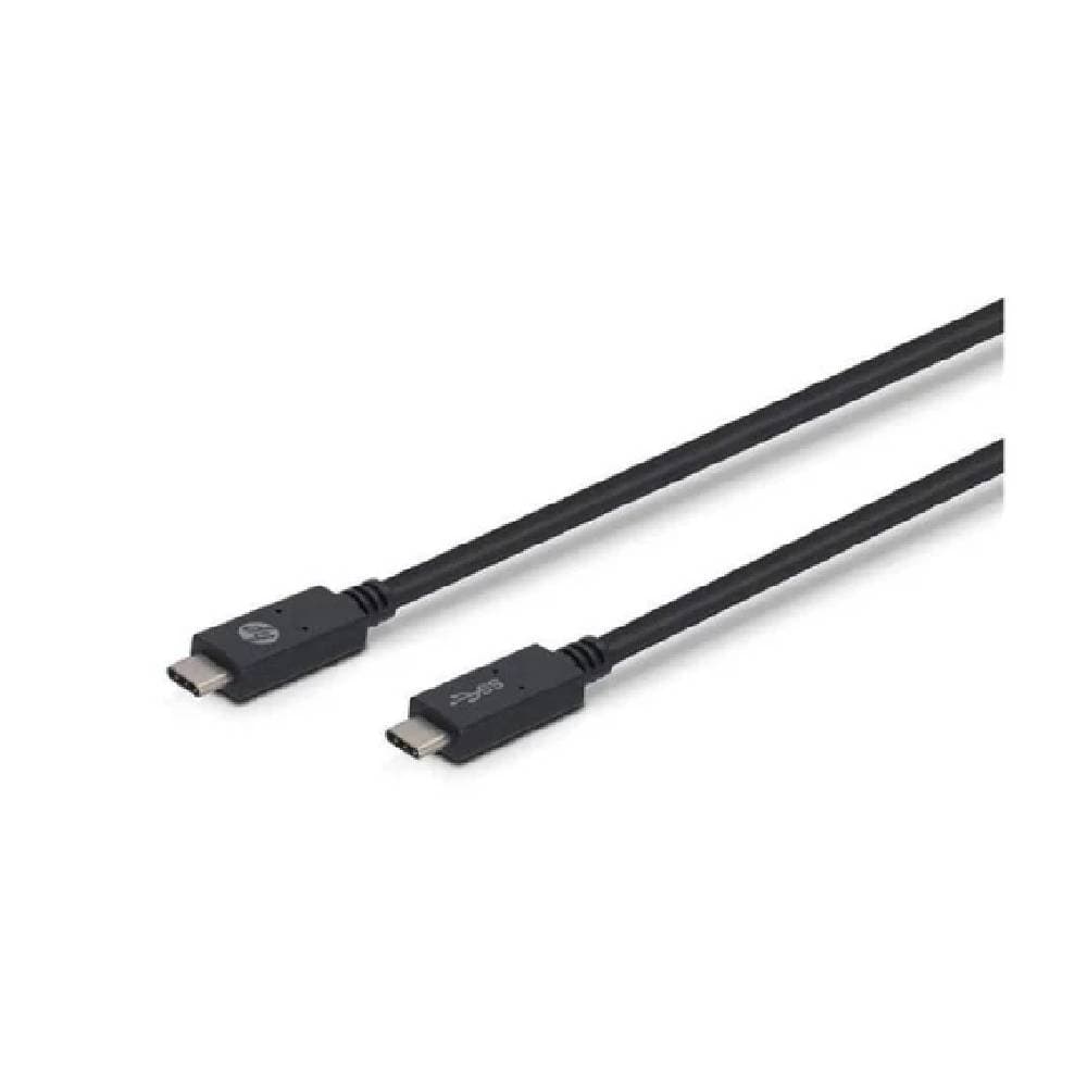 HP USB To Type C Cable, 2M - Black