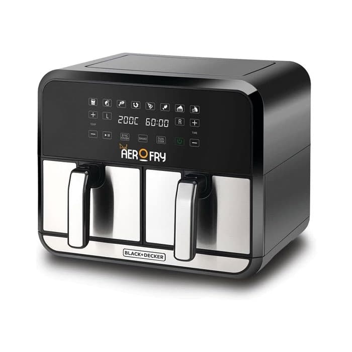 BLACK+DECKER Dual Zone Air Fryer 1700W - DZAF1700-B5