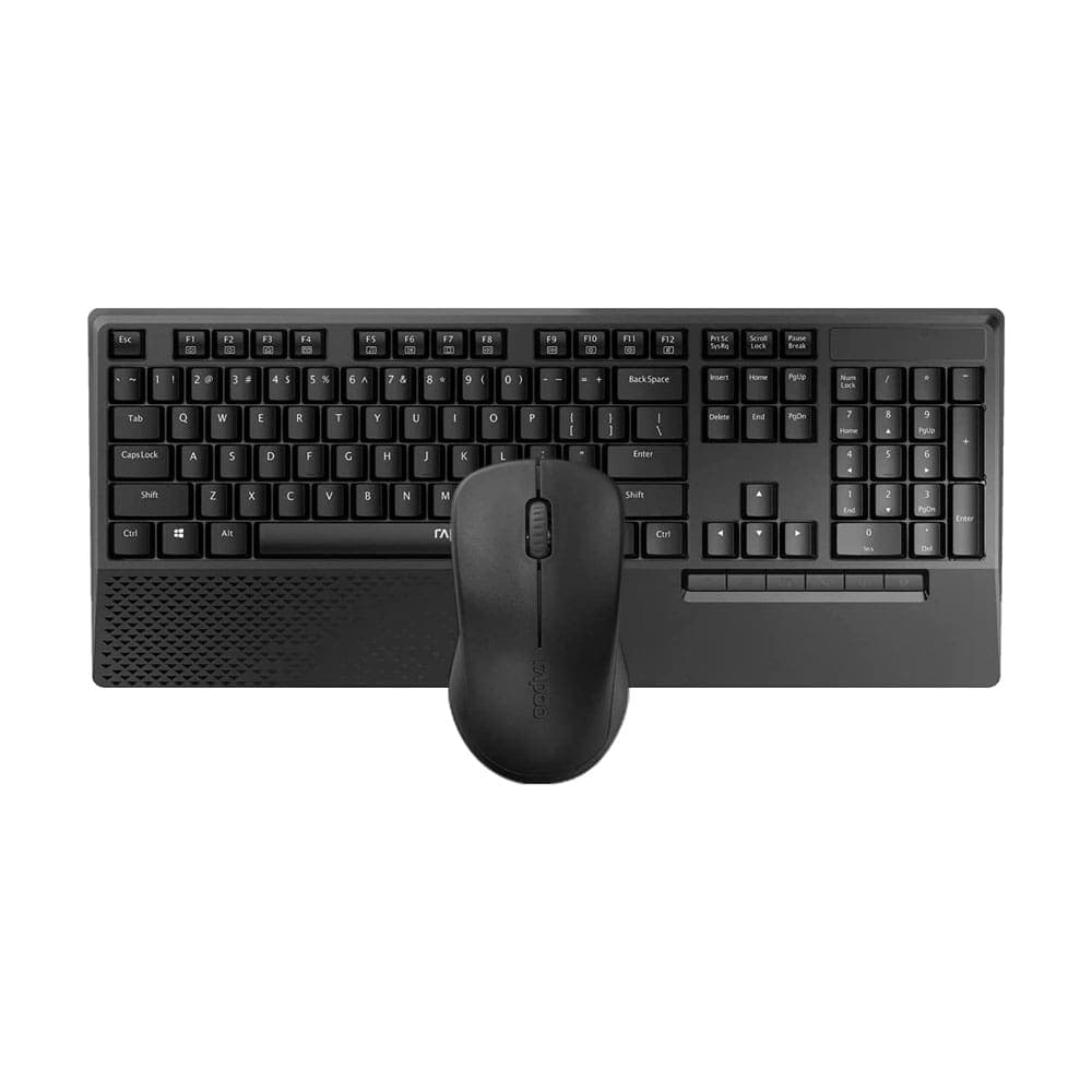 Rapoo X1960 Wireless Compo Keyboard & Mouse - Black