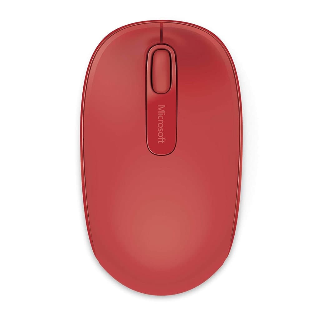 Microsoft Mouse Wireless Mobile 1850 - U7Z-00034 - Red