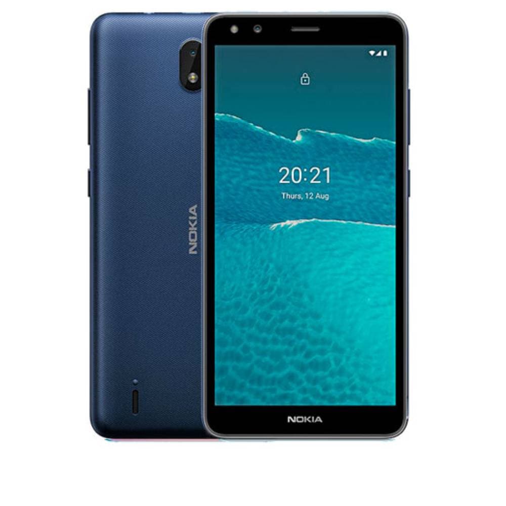 Nokia C1 2nd Edition - 1GB RAM - 16GB - Blue