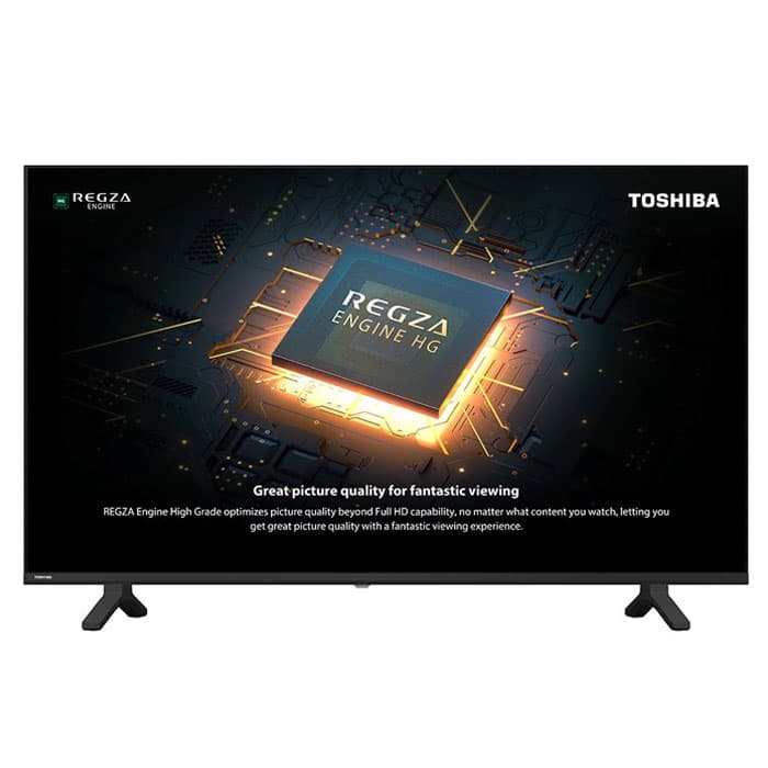Toshiba TV 32" LED HD smart Built In Receiver BEZELLESS - 32V35KV