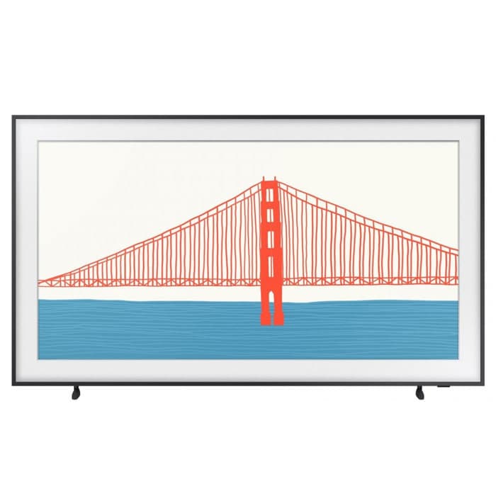 SAMSUNG The Frame 65-Inch QLED - 4K UHD Quantum HDR Smart TV - (QA65LS03BAUXEG, 2022 Model)
