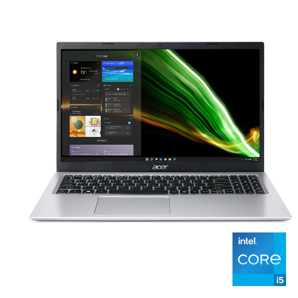 Acer Aspire 3 Laptop - Intel® Core™ i5-1135G7 - 8GB - 1TB - NVIDIA® GeForce® MX350 2GB - 15.6"FHD - Pure Silver