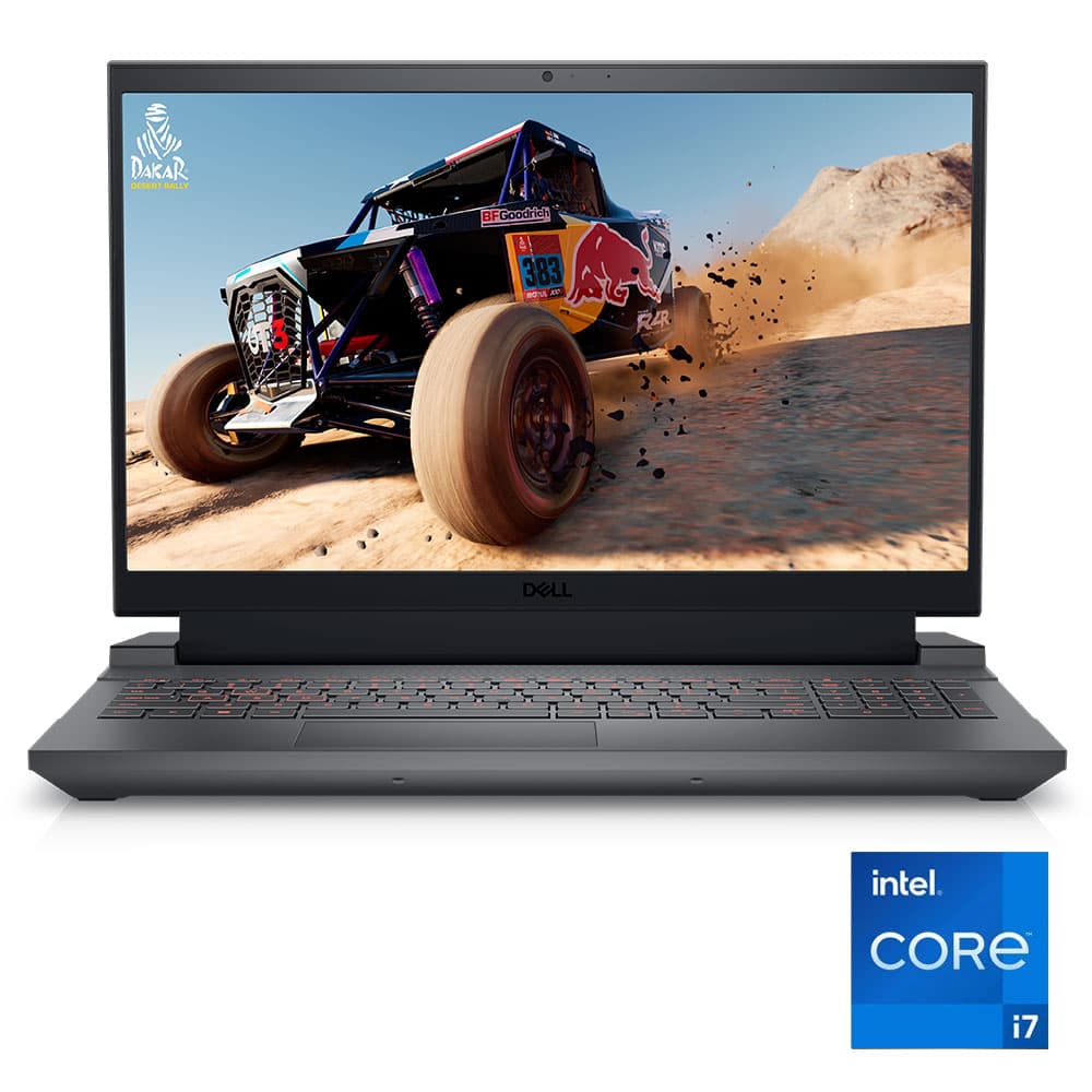 Dell G15 5511 Laptop - Intel® Core™ i7-11800H -16GB - 512GB SSD - NVIDIA® GeForce RTX™ 3050 Ti 4GB - 15.6" FHD - Black