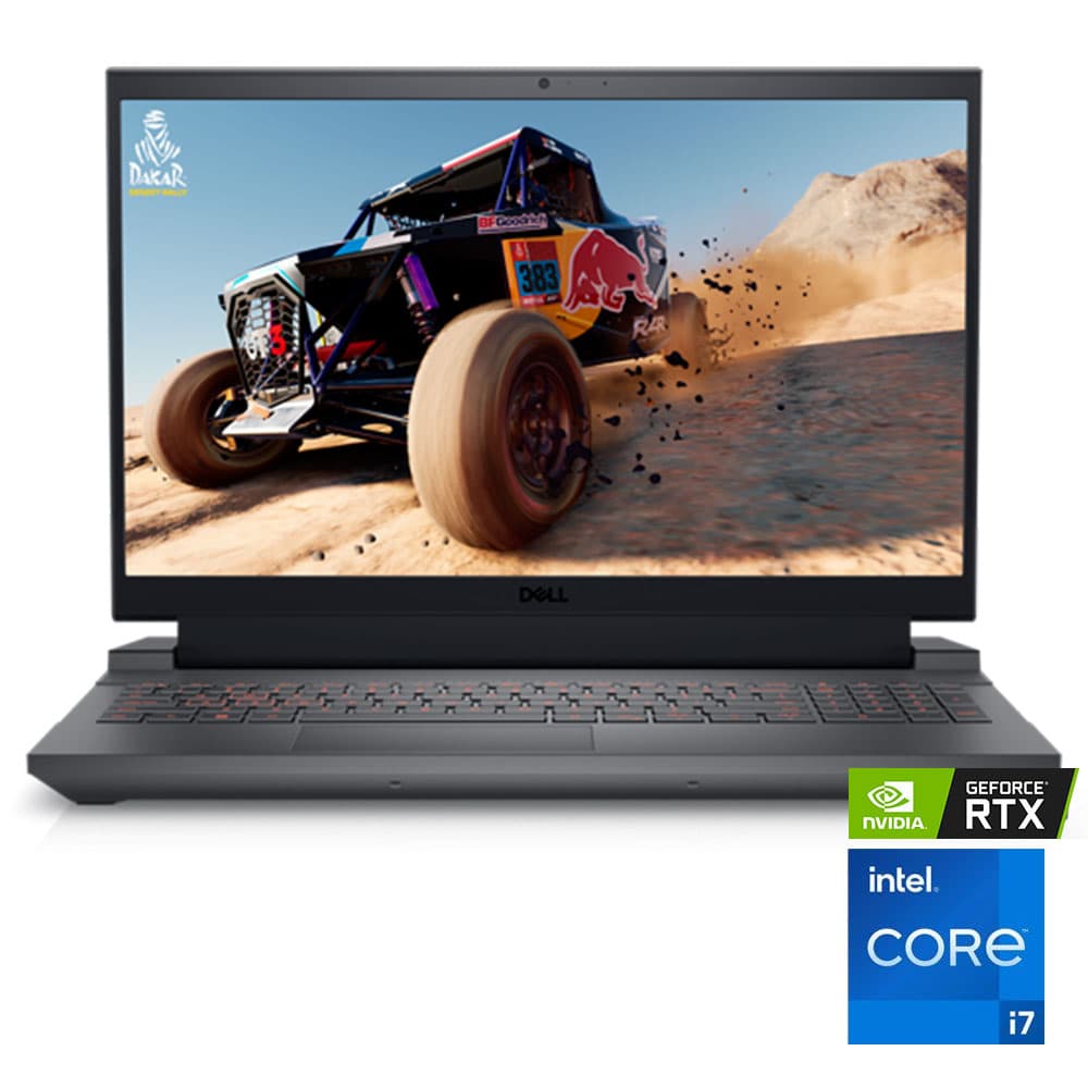 Dell Gaming 5530 G15 - Intel® Core™ i7-13650HX - 16GB - 512GB SSD - NVIDIA® GeForce RTX™ 3050 6GB - 15.6" FHD - Win 10 - Dark Shadow Grey