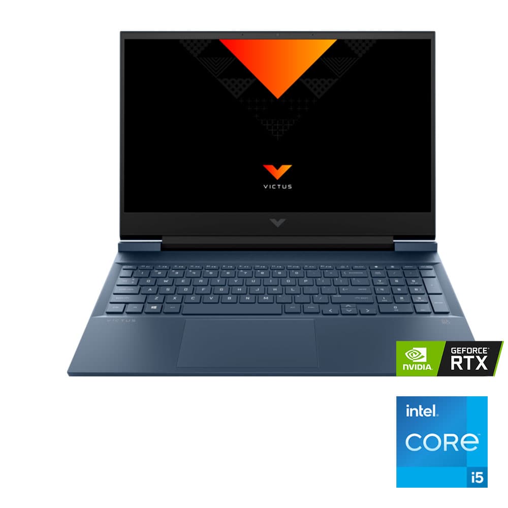 HP Victus 16-d0015ne - Intel® Core™ i5-11400H - 8GB - 512GB SSD - NVIDIA® GeForce® RTX™ 3050 4GB - 16"FHD - Win10 - Blue