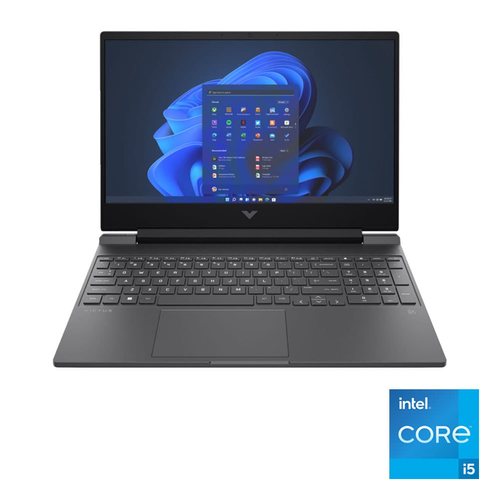 HP Victus 15-fa0088ne Laptop - Intel® Core™ i5-12500H - 8GB - 1TB SSD - NVIDIA® GeForce® GTX 1650 4GB - 15.6" FHD - Win11 - Mica Silver