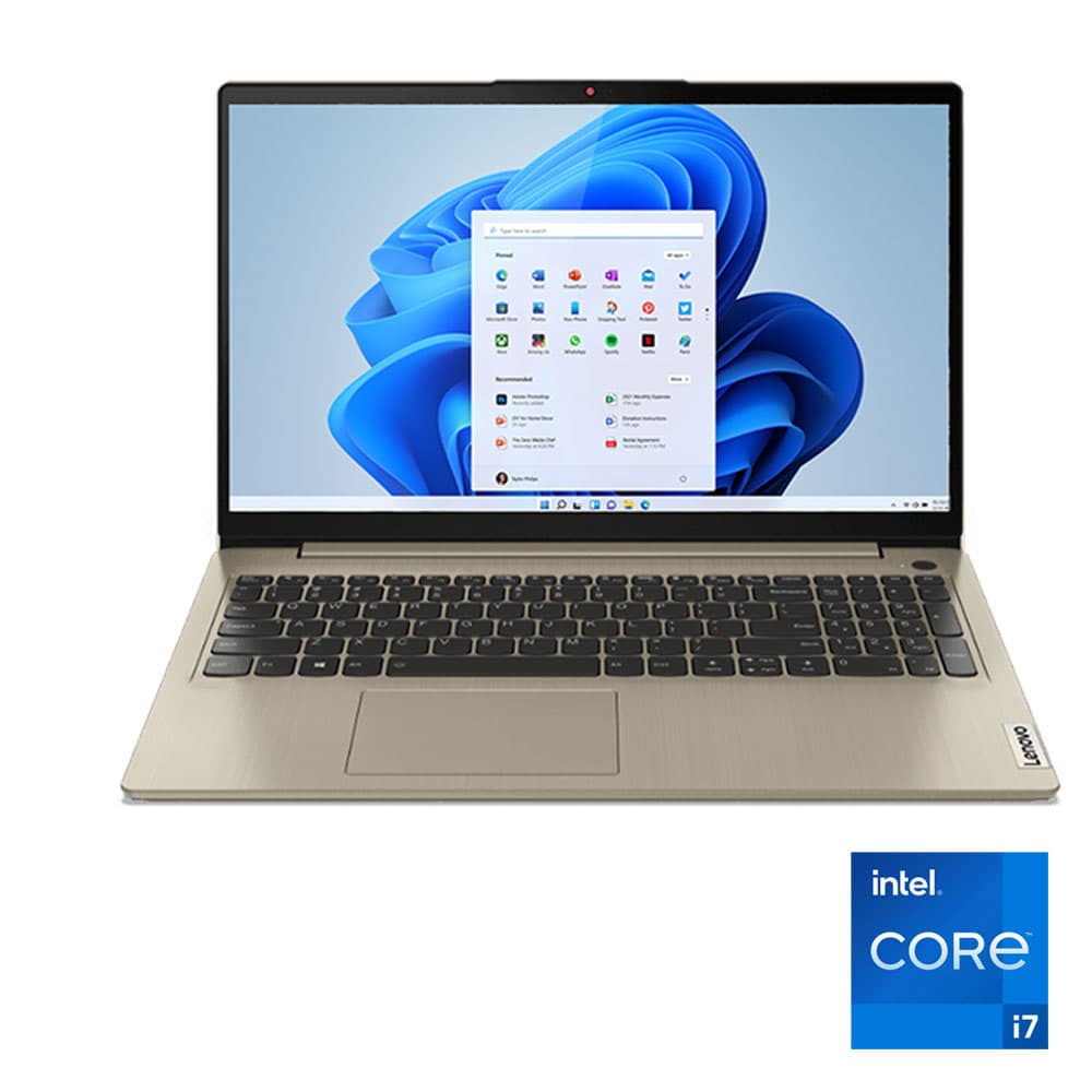 Lenovo IdeaPad 3 15ITL6 - Intel® Core™ i7-1165G7 - 8GB - 1TB - NVIDIA® GeForce® MX450 2GB - 15.6" FHD - Sand