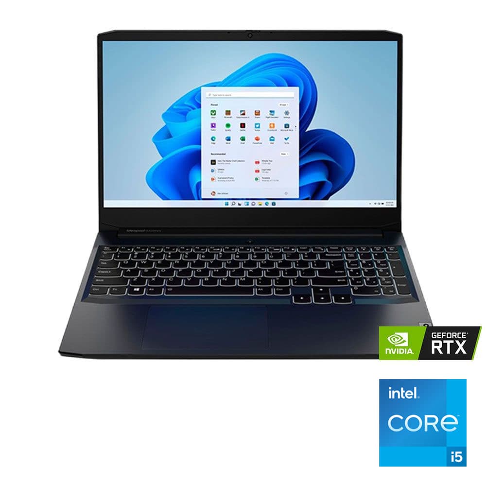 Lenovo ideapad Gaming 3 - Intel® Core™ i5-11300H - 8GB - 512GB SSD - NVIDIA® GeForce RTX™ 3050 4GB - 15.6"FHD - Black