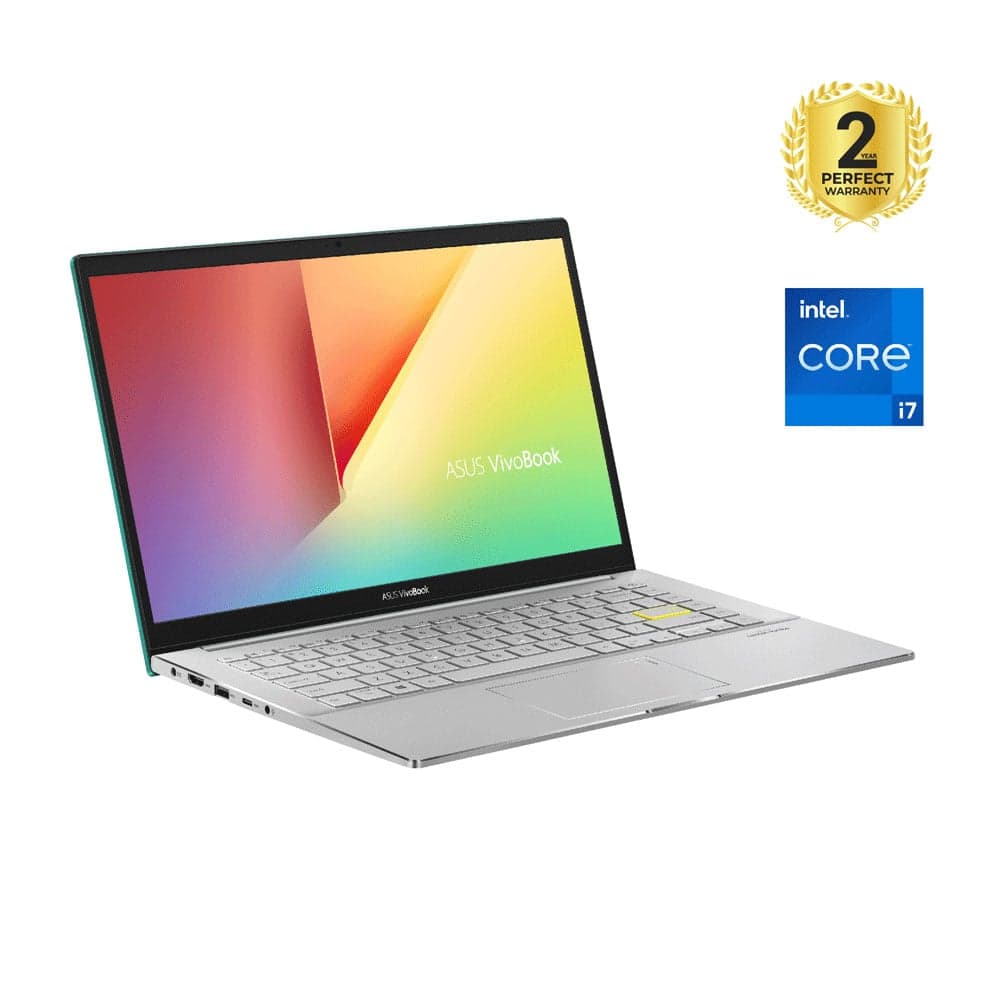 ASUS VivoBook S14 S433EQ-AM07GW - Intel® Core™ i7-1165G7- 16GB - 512GB SSD - Nvidia MX350 2GB GDDR5 - 14" FHD - Win11 - Gaia Green