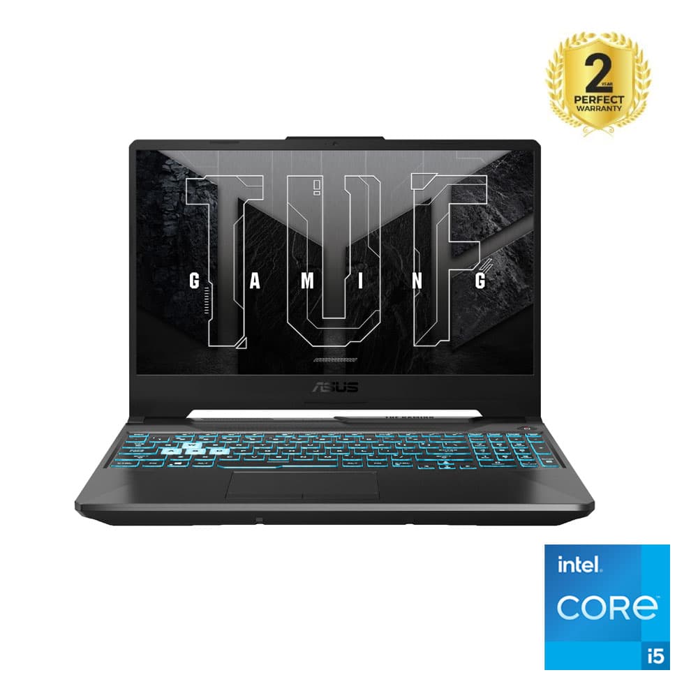 Asus TUF Gaming F15 FX506HF-HN001W Laptop - Intel® Core™i5-11400H - 8GB - 512GB SSD - NVIDIA® GeForce® RTX™ 2050 4GB - 15.6" FHD - Win11 - Graphite Bl