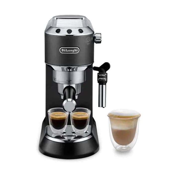 ديلونجي ماكينة قهوة اسبريسو ديديكا 15 بار- اسود * ستانلس ستيل - موديل EC685.BK (ضمان سنة توبى)