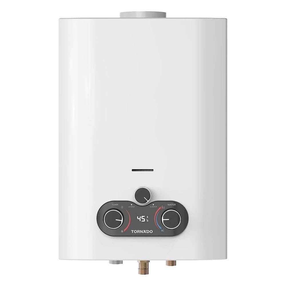 product-Tornado Gas Water Heater 6 Liter Petroleum Gas - White - GHE-C06CTE-W