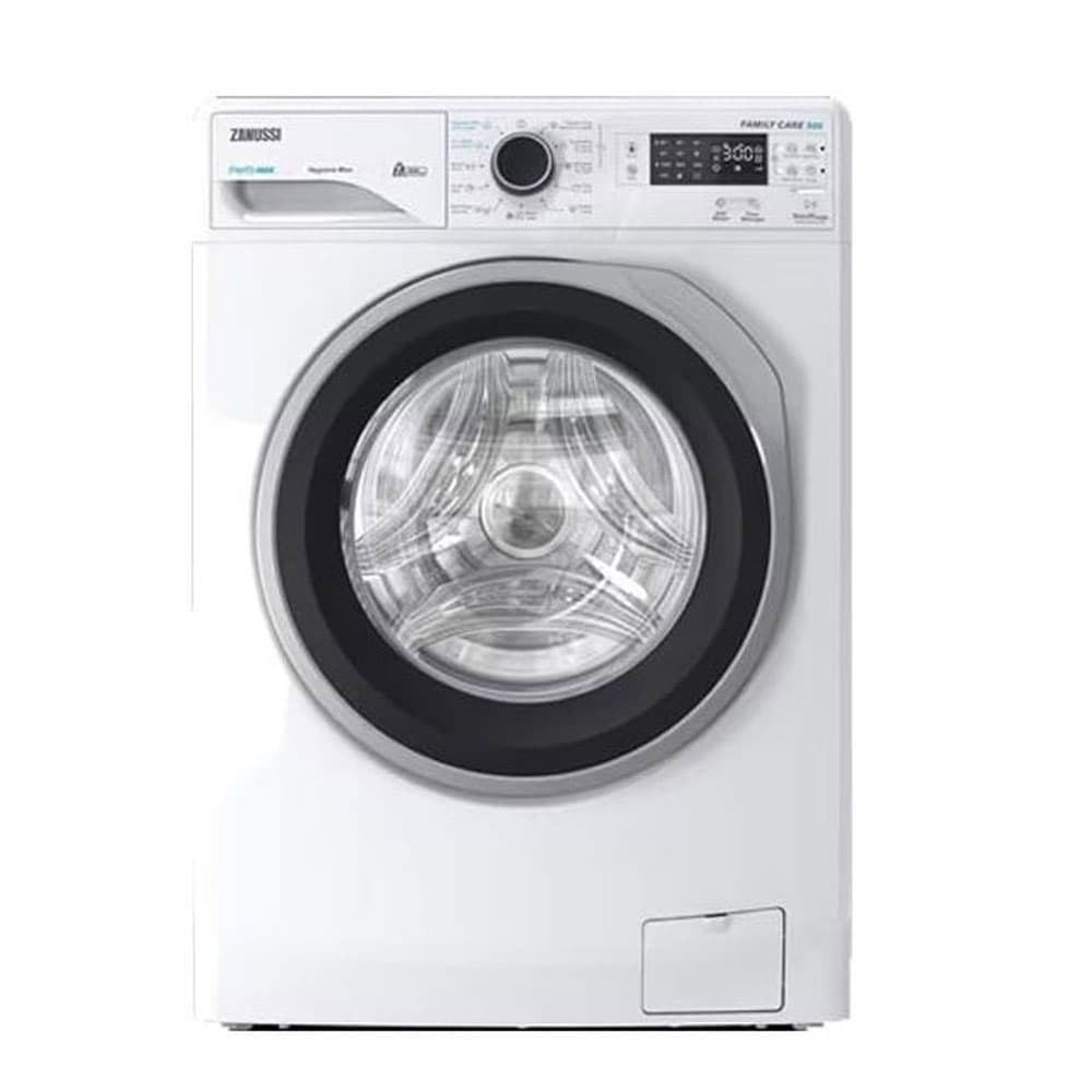 product-Zanussi Perlamax Washing Machine 7Kg Front Loading - White - ZWF7240WS5 - 9402