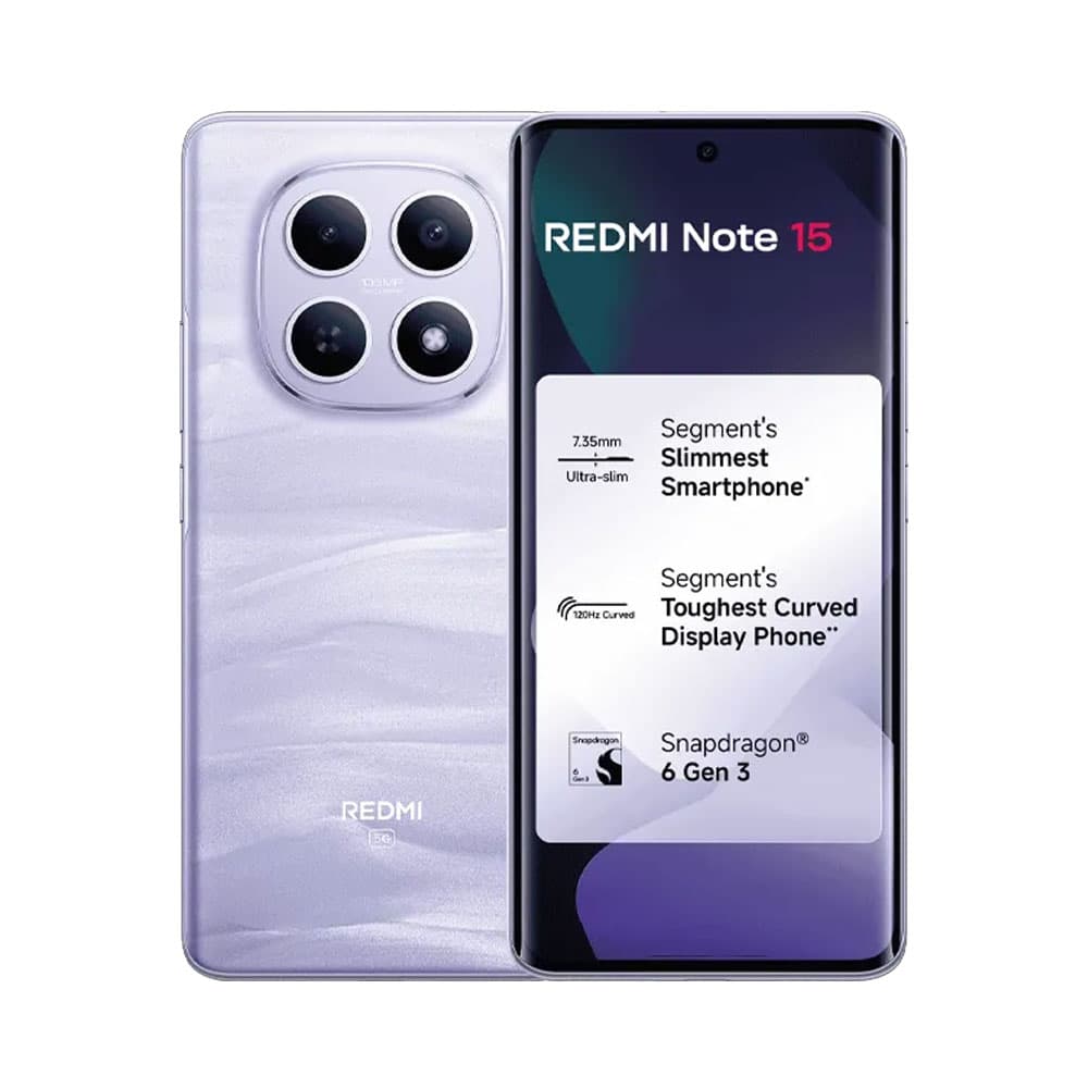 شاومى ريدمى نوت 15 5G - رامات 8 جيجا - 256 جيجا بايت - بنفسجي