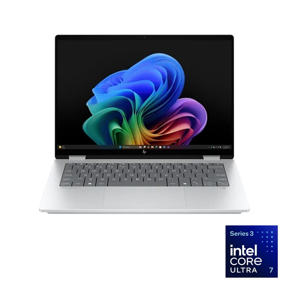 اتش بى OmniBook X 14-ka0000ne لاب توب - انتل® كور™ الترا 7-356H - رامات 16 جيجا بايت - هارد ديسك 1 تيرا بايت SSD - جرافيك Intel® Graphics - شاشة 14" 3