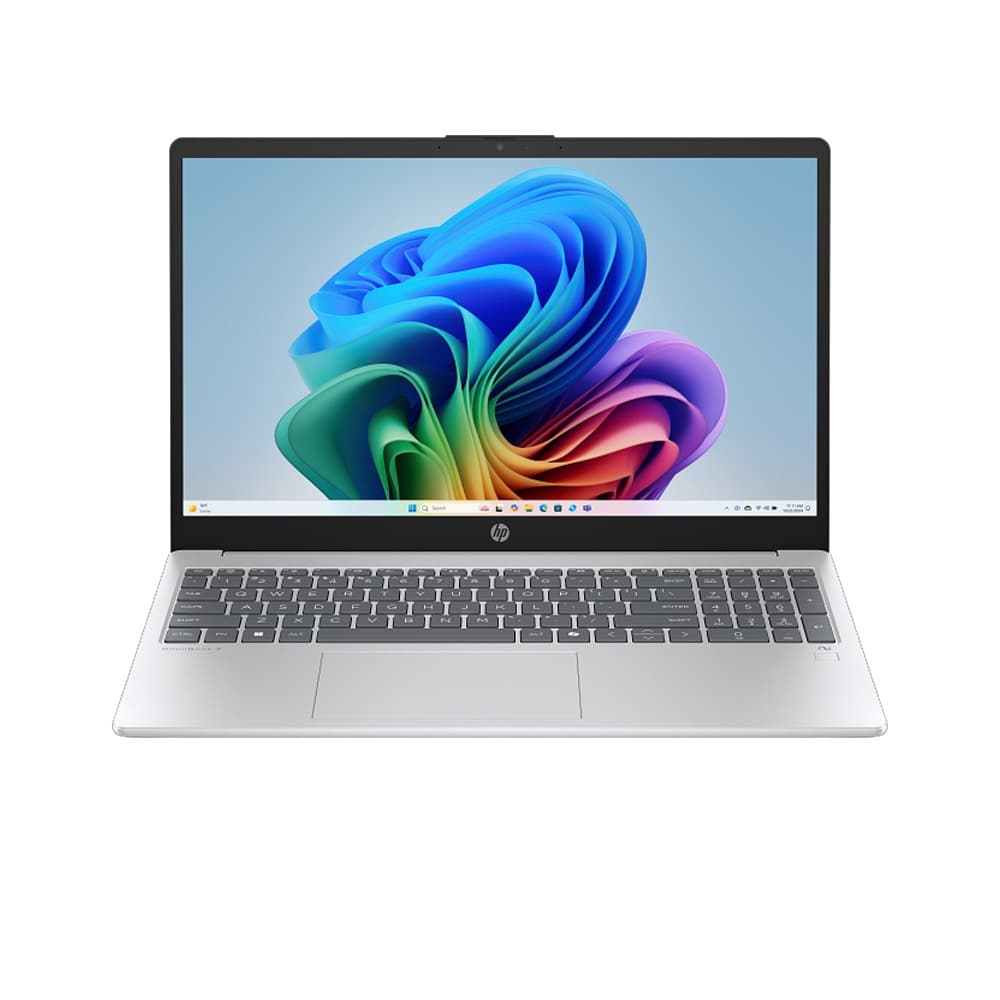 اتش بى OmniBook 3 15-fn0002ne لاب توب - معالج AMD Ryzen™ AI 7 350 - رامات 16 جيجا بايت - هارد ديسك 1 تيرا بايت SSD - جرافيك AMD Radeon™ 820M Graphics - شاشة 15.6 FHD - ويندوز11 - فضي