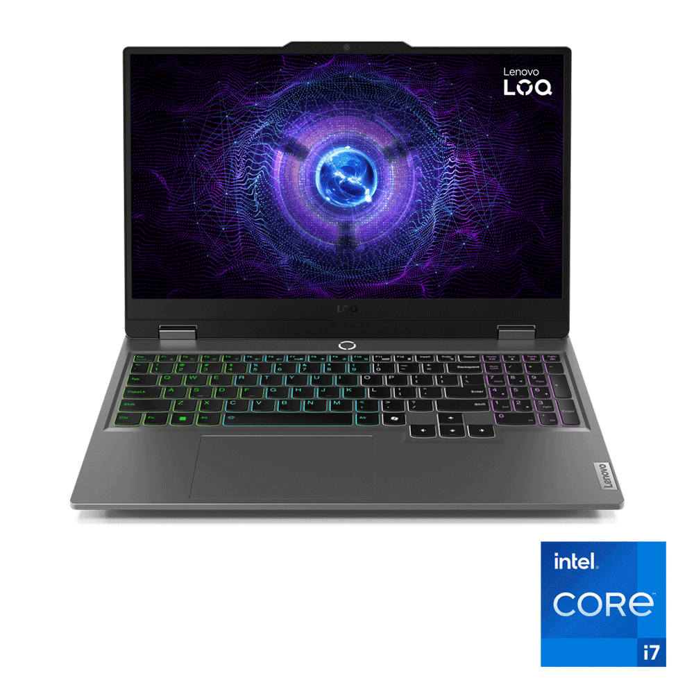لينوفو LOQ 15IRX9 - انتل® كور™ i7-13650HX - رامات 16 جيجا بايت - هارد ديسك 512 جيجا بايت SSD - جرافيك NVIDIA® GeForce RTX™ 4050 6GB - شاشه 15.6" FHD