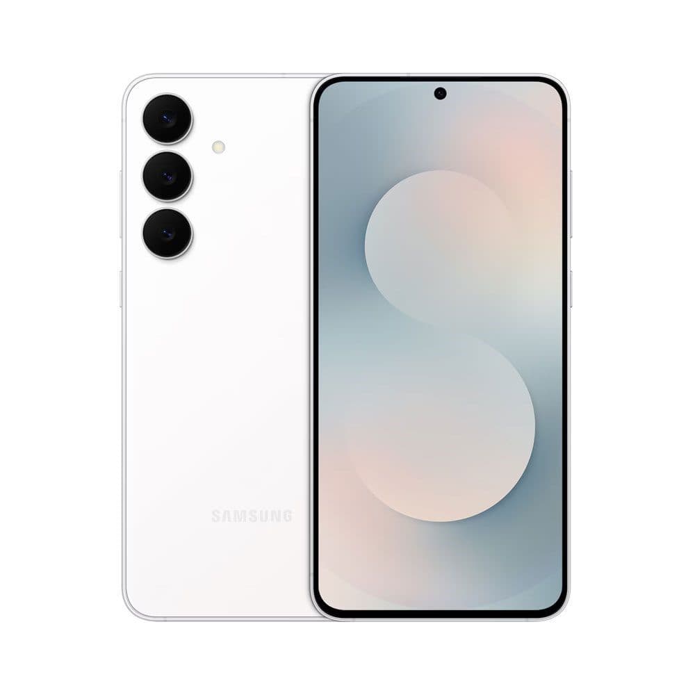 سامسونج جالكسي S25 FE، سعة 256 جيجابايت، 8 جيجابايت رام، 5G، وشريحتين اتصال، أبيض، ضمان لمدة سنة