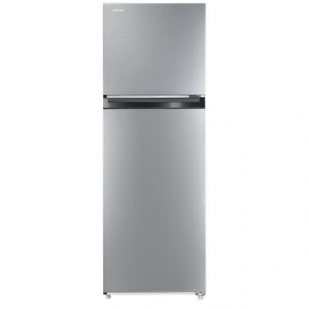 ثلاجة توشيبا، 338 لترًا، ضاغط، تحكم إلكتروني في درجة الحرارة، GR-RT468WE-DMN(49) - رمادي