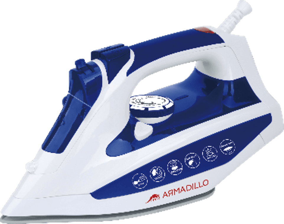مكواة بخار ارماديلو، 2200 وات، ازرق ابيض - ARM-SDA-IRN-BLU-0000