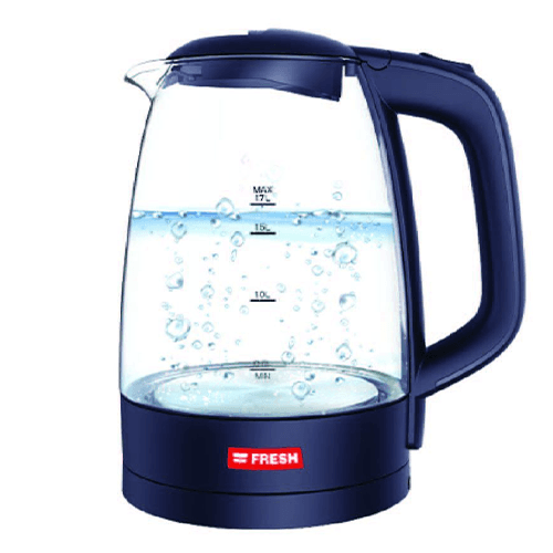 كاتل فريش، زجاجى، 1.7 لتر، ازرق - EGK17000