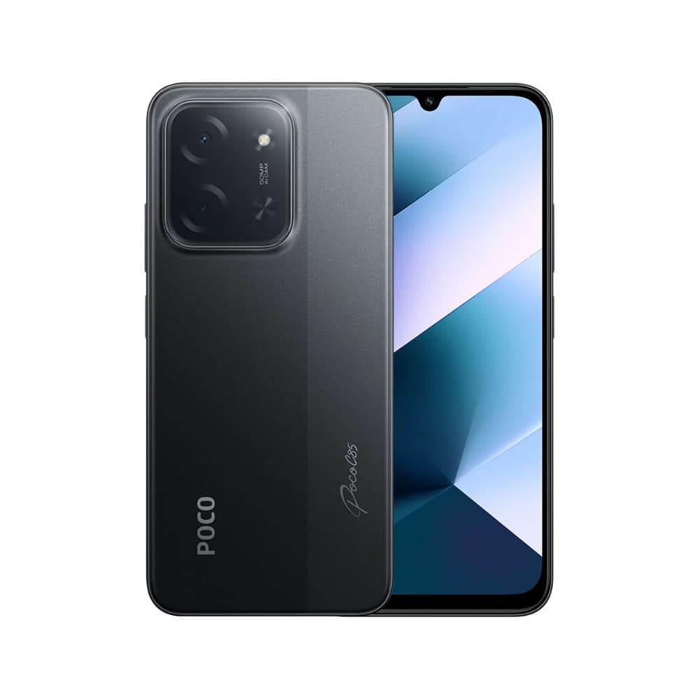 product-xiaomi Poco C85, 256GB, 8GB Ram, 4G, Dual Sim, Black, with 1-Year Warranty