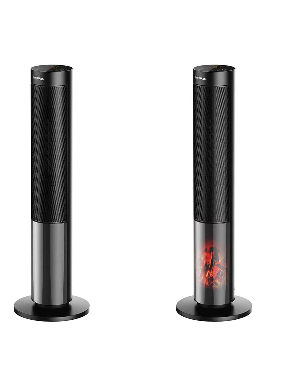 تورنيدو دفاية 2000 وات سيراميك - اسود - TPH-2000DF