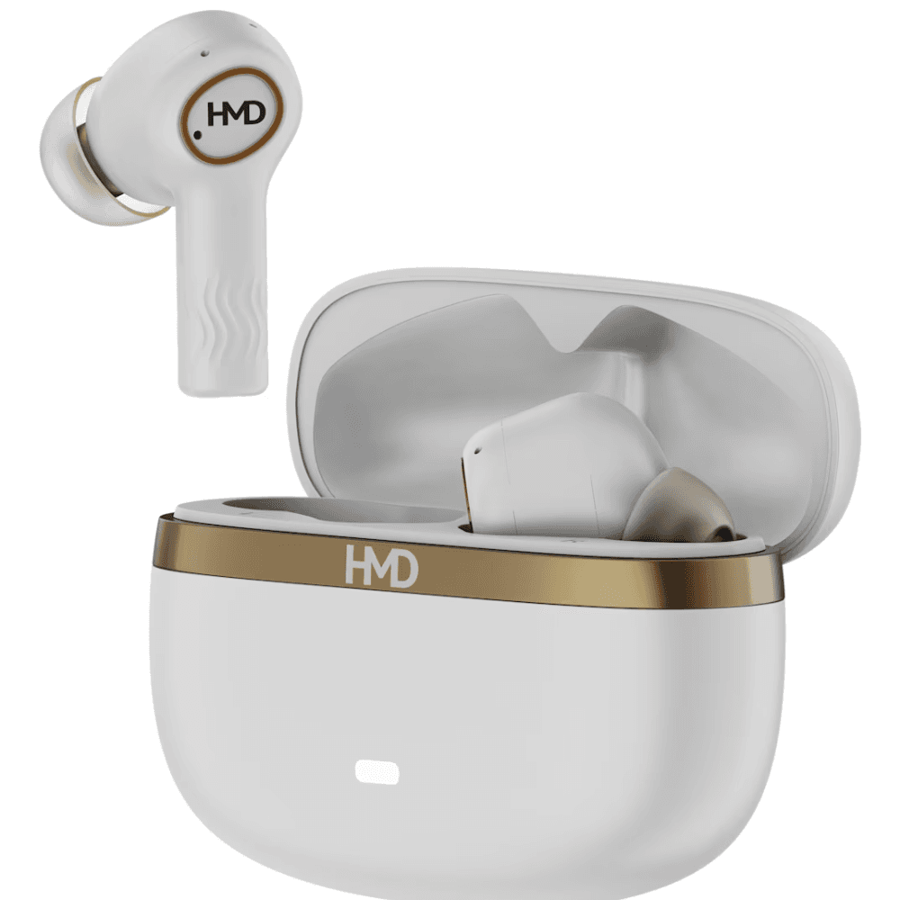 أتش ام دى DUB X50 ENC سماعات أذن لاسلكية - أبيض