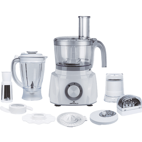 محضر طعام ارماديللو، 1.5 لتر، 1000 وات - ابيض، ARM-SDA-KM-WH-0000