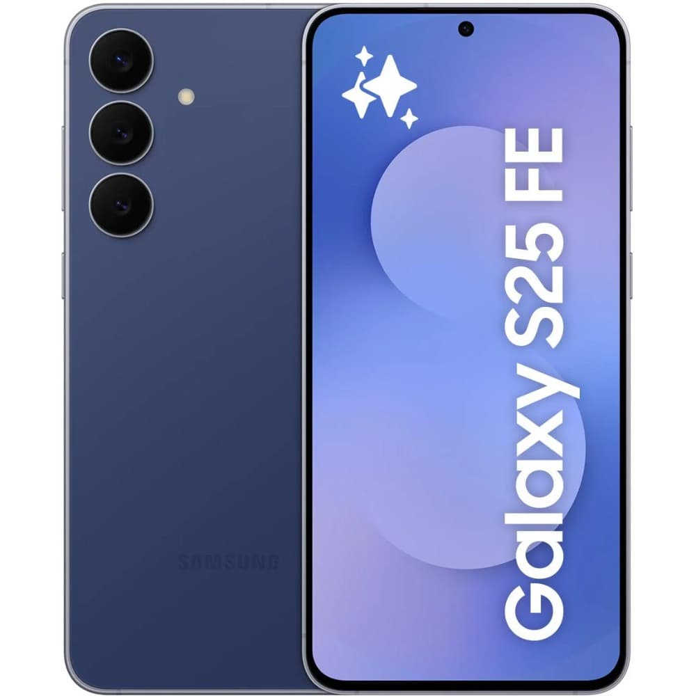 سامسونج جالكسي S25 FE، سعة 512 جيجابايت، 8 جيجابايت رام، 5G، وشريحتين اتصال، أزرق داكن، ضمان لمدة سنة