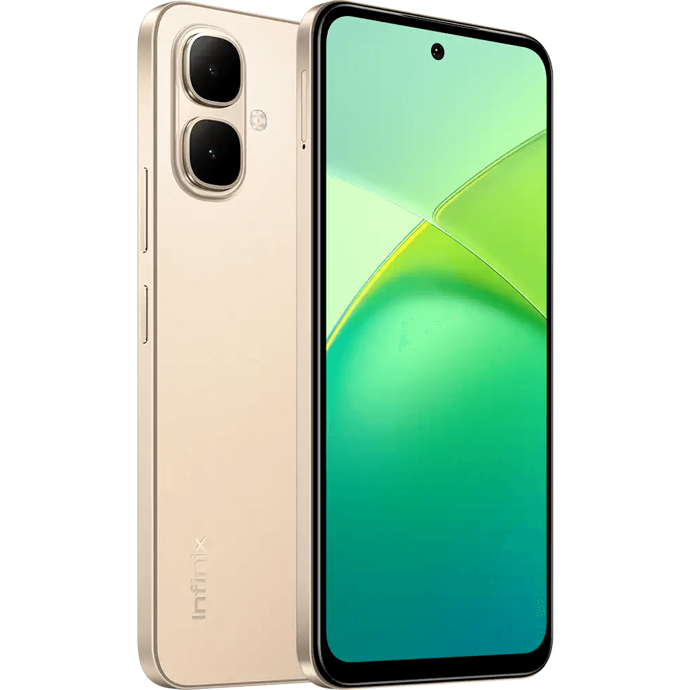 انفنيكس سمارت 10 بشريحتين اتصال، 128 جيجابايت، 4 جيجا رام، شبكة الجيل الرابع - ذهبي