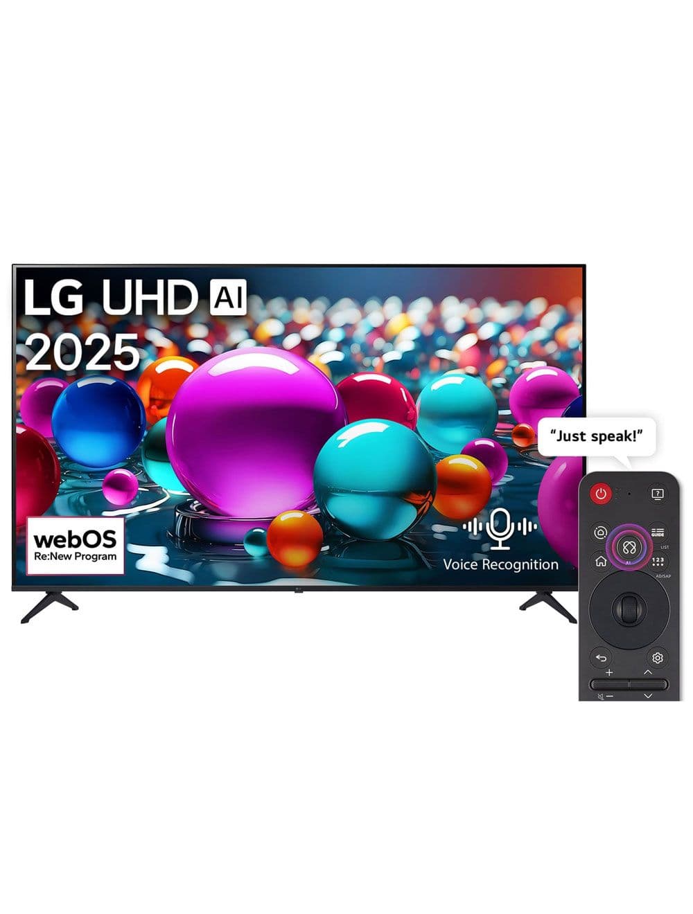 product-LG 50 Inch 4K UHD Smart LED TV with Built-in Receiver - 50UA85006LA